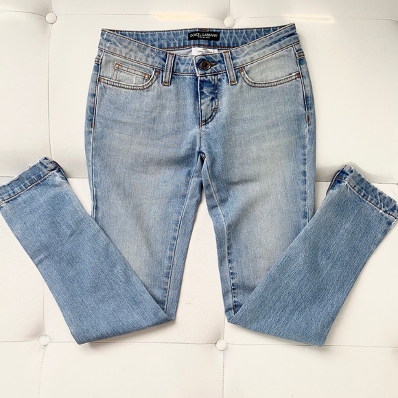 DOLCE&GABBANA Light Blue Jeans Sz 36 - Picture 3 of 6